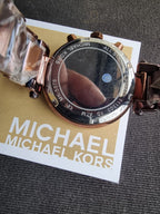 Michael Kors Women’s Quartz Chocolate Stainless Steel Chocolate Dial 39mm Watch MK5578