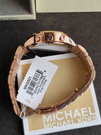 Michael Kors Women’s Quartz Rose Gold Stainless Steel Rose Gold Dial 40mm Watch MK6521