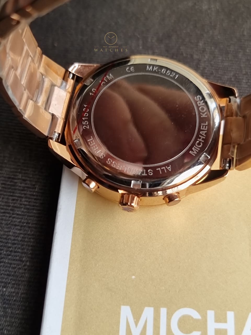 Michael Kors Women's Quartz Rose Gold Stainless Steel Rose Gold