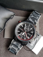 Hugo Boss Men’s Chronograph Quartz Stainless Steel Black Dial 46mm Watch 1513825