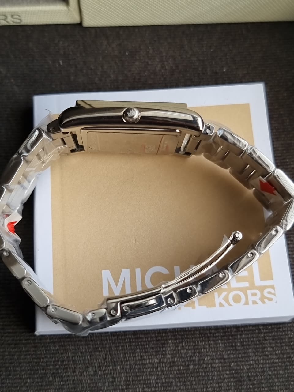 Michael Kors Essex Silver Quartz Stainless Steel Watch MK4906
