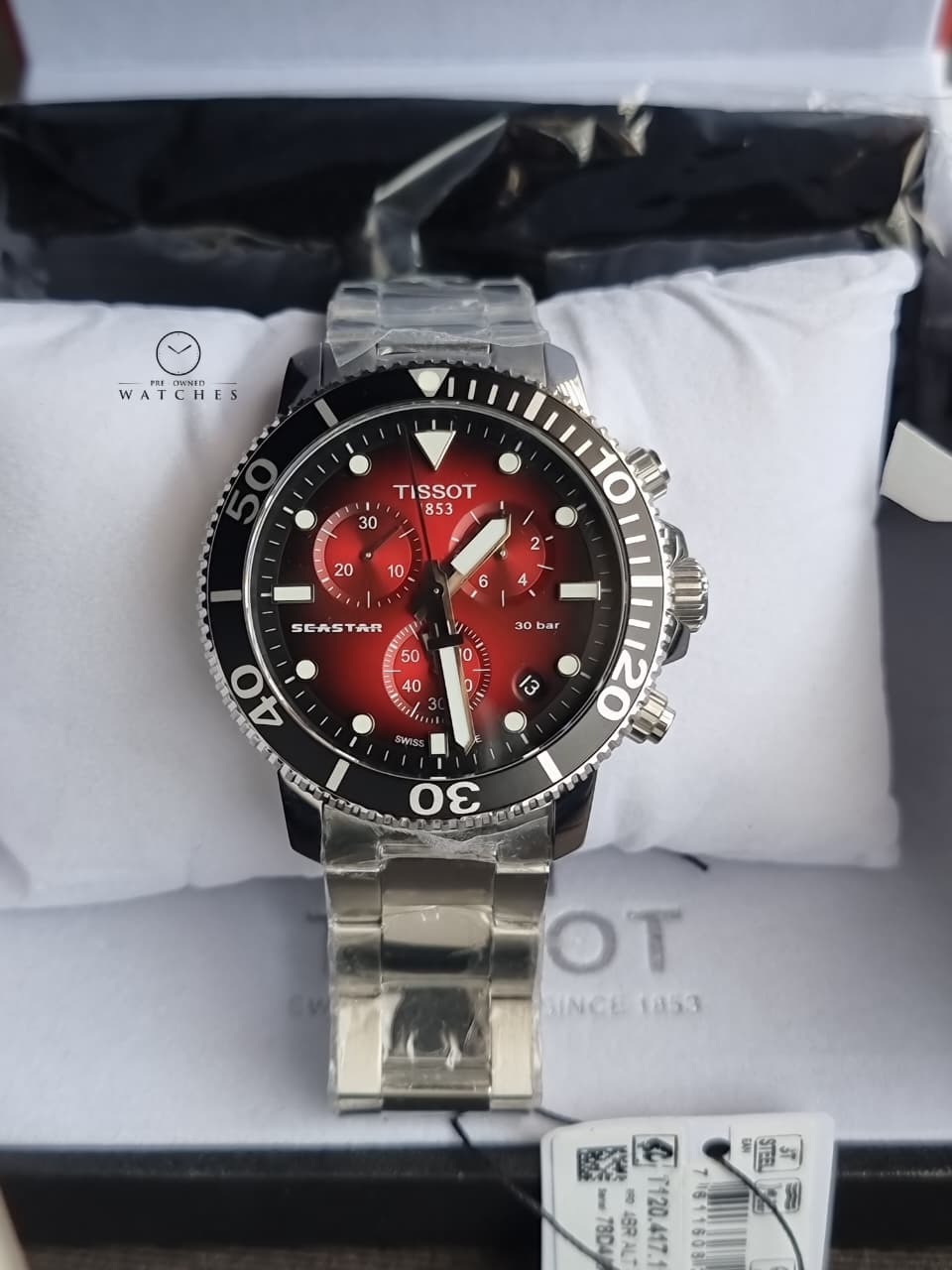 TISSOT SEASTAR 1000 QUARTZ CHRONOGRAPH T120.417.11.421.00