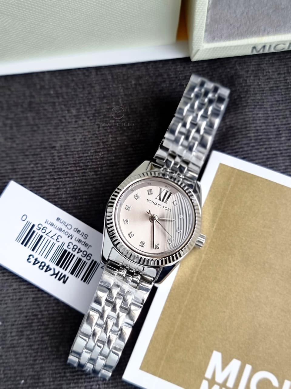 Michael Kors Women's Analogue Quartz Watch with Stainless Steel Strap MK4843