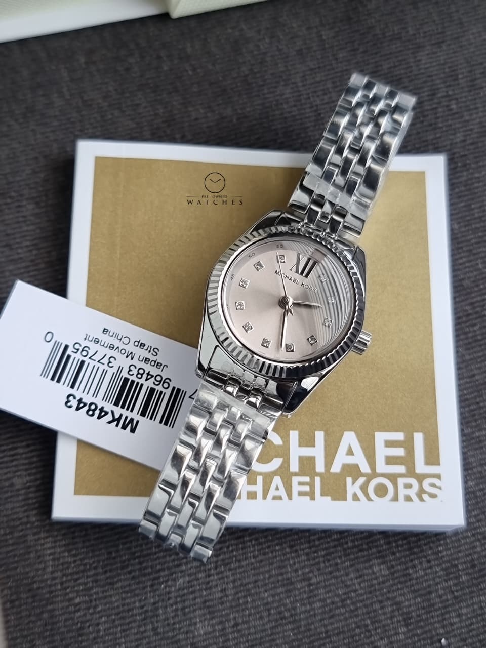 Michael Kors Women's Analogue Quartz Watch with Stainless Steel Strap MK4843