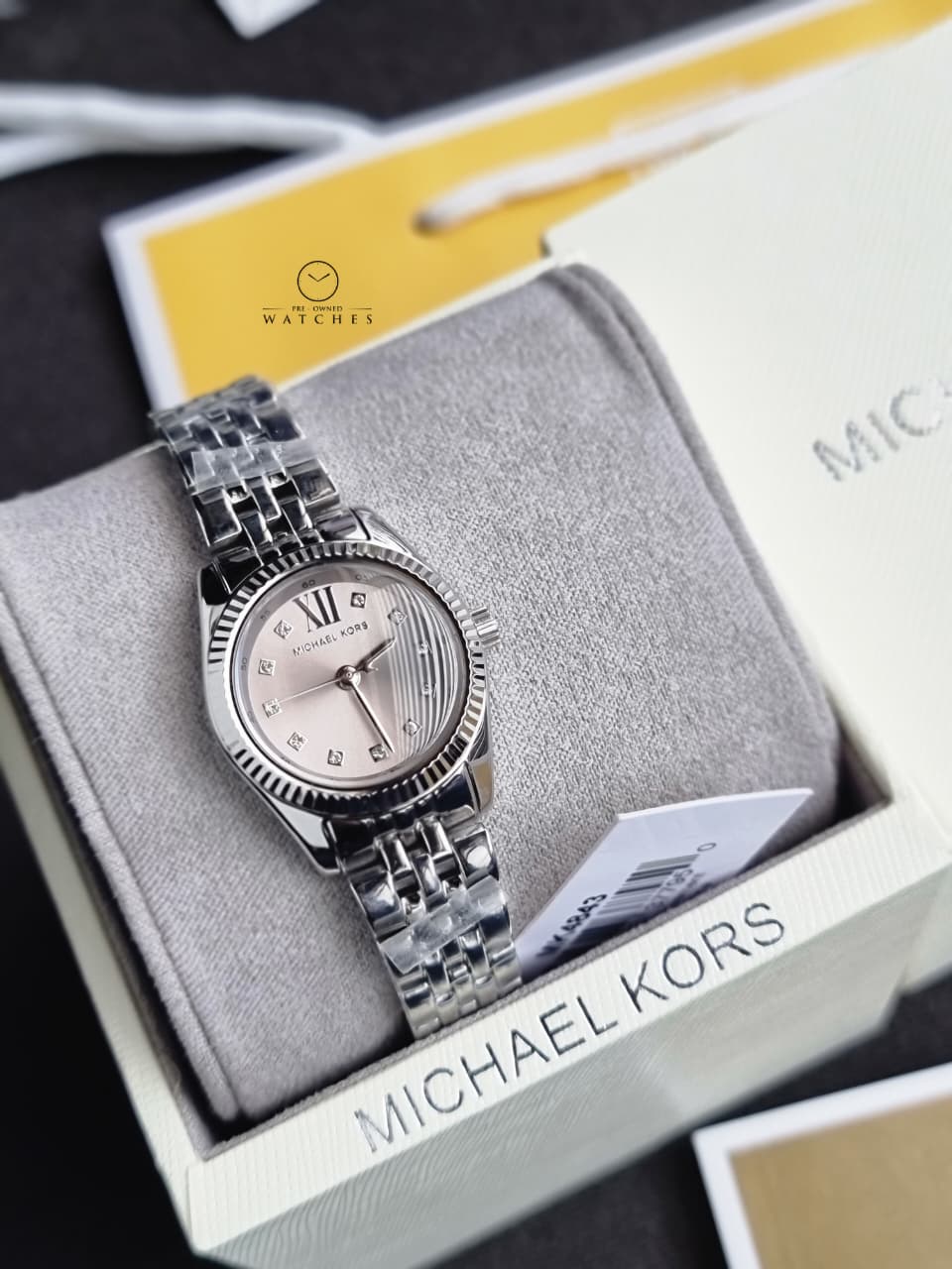Michael Kors Women's Analogue Quartz Watch with Stainless Steel Strap MK4843