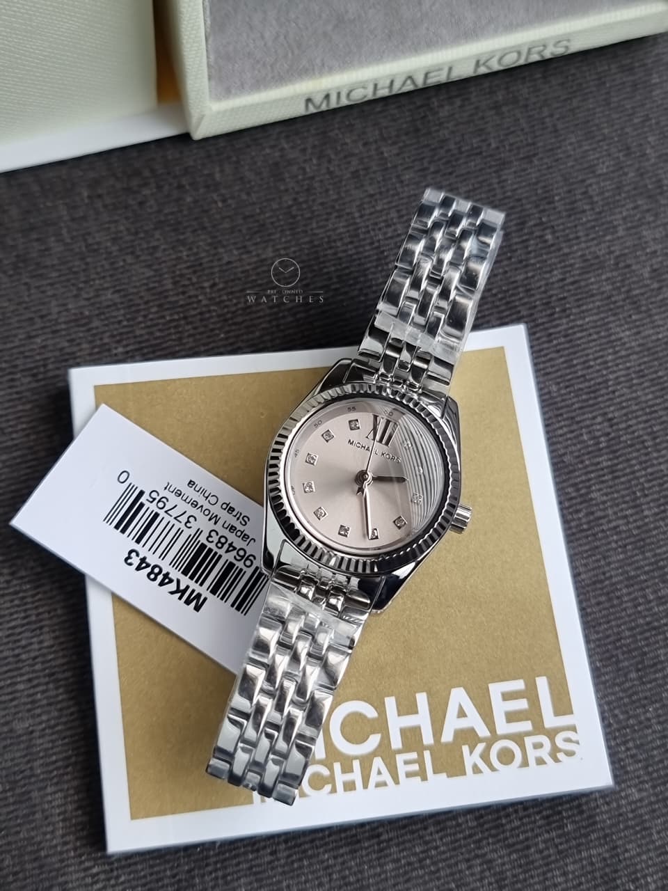 Michael Kors Women's Analogue Quartz Watch with Stainless Steel Strap MK4843