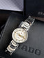 Rado White Dial Silver Casing 28mm Dial Automatic Watch