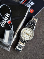 Rado White Dial Silver Casing 28mm Dial Automatic Watch