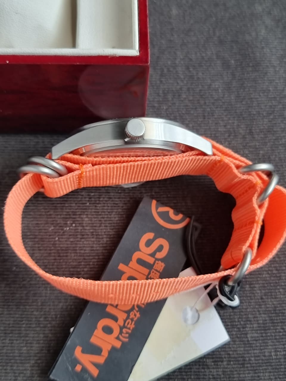 Superdry Women's Quartz Watch with Different Materials SYL121O