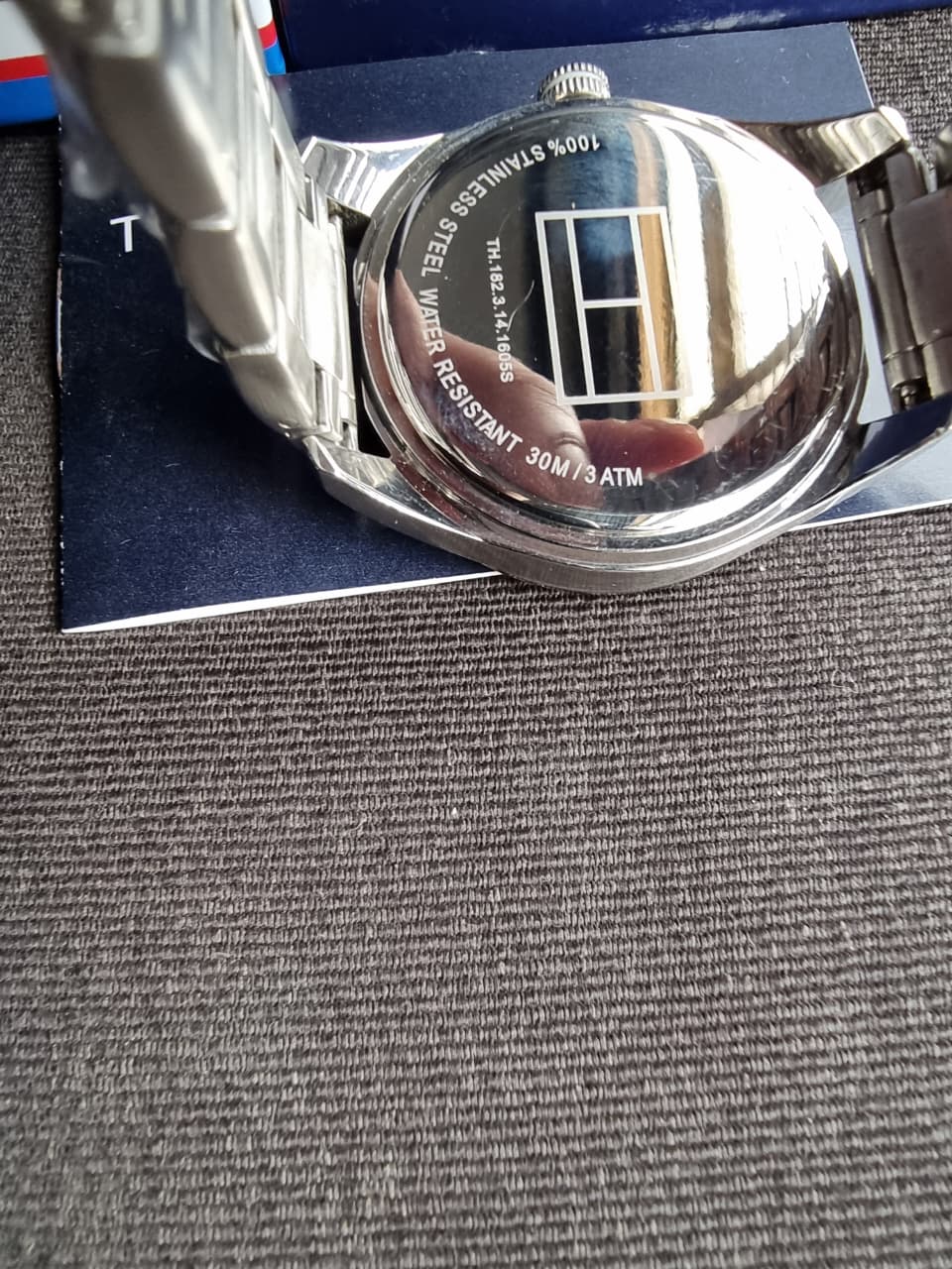Tommy Hilfiger Women’s Quartz Silver Stainless Steel White Dial 40mm Watch 1781252