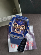GUESS Analog Blue Dial Men's Watch-GW0203G7