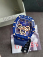 GUESS Analog Blue Dial Men's Watch-GW0203G7