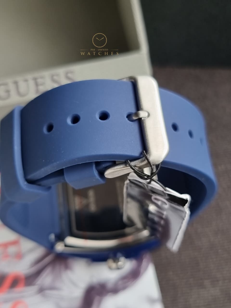 GUESS Analog Blue Dial Men's Watch-GW0203G7