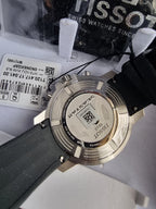 TISSOT Men’s Quartz Swiss Made Black Silicone Strap Blue Dial 45mm Watch T120.417.17.041.00