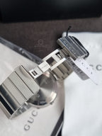 Gucci Women's Silver Dial Stainless Steel Band Watch [YA133308]