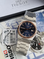 Tissot Prx Powermatic 80 18k Gold Bezel 40mm Watch T931.407.41.041.00