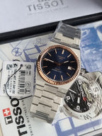 Tissot Prx Powermatic 80 18k Gold Bezel 40mm Watch T931.407.41.041.00