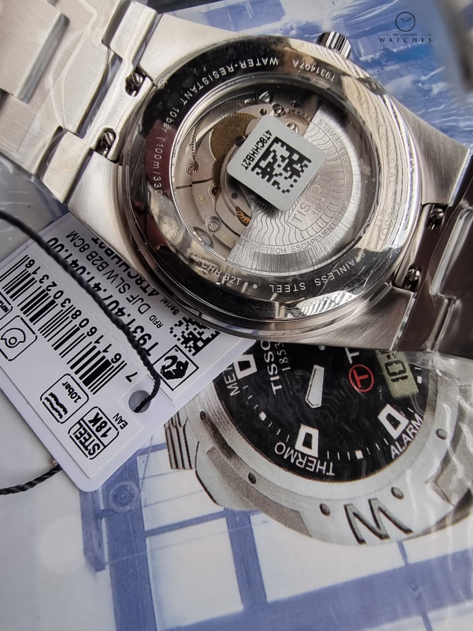 Tissot Prx Powermatic 80 18k Gold Bezel 40mm Watch T931.407.41.041.00