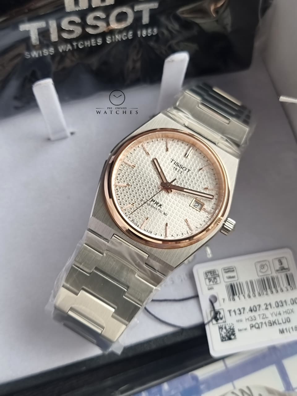 PRX Powermatic 80 Automatic Men's Watch Item No. T137.407.21.031.00