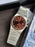 Tissot PRX Silver Stainless Steel Black Dial AutomaticWatch for Gents - T931.407.41.291.00