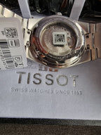 Tissot PRX Silver Stainless Steel Black Dial AutomaticWatch for Gents - T931.407.41.291.00