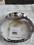 Versace Men’s Quartz Swiss Made Silver Stainless Steel Green Dial 43mm Watch VEZ900121