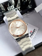 Tissot PRX Silver Stainless Steel Silver Dial Automatic Watch for Gents - T931.407.41.031.00