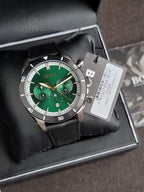 BOSS Analogue Multifunction Quartz Watch for Men with Black Ocean Plastic Textile Strap - 1513936