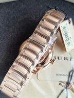 Burberry The Classic Rose gold Stainless Steel Rose Gold Dial Quartz Watch for Gents - BU10013