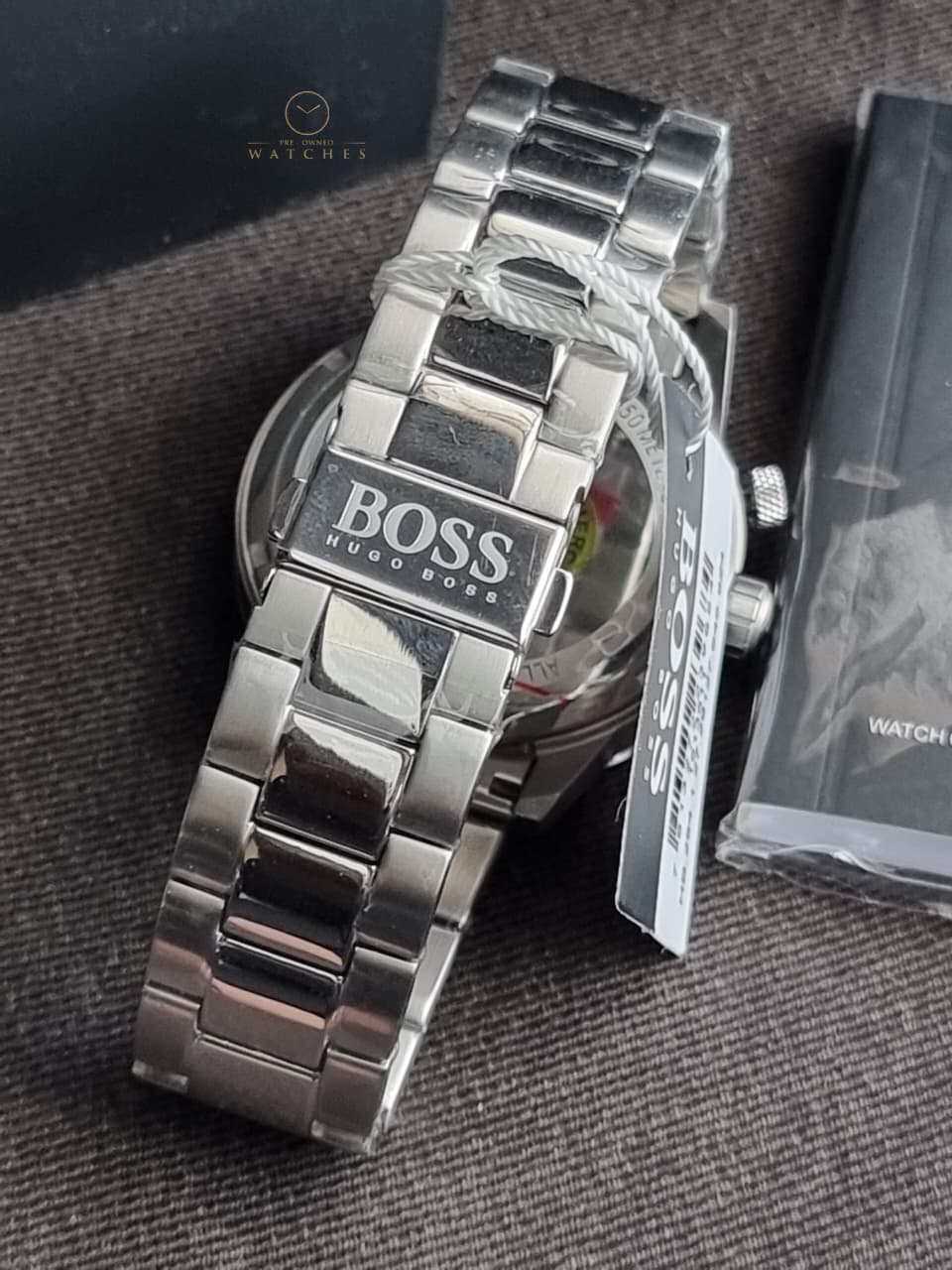 Hugo Boss Men’s Chronograph Quartz Stainless Steel Silver Watch 1513511