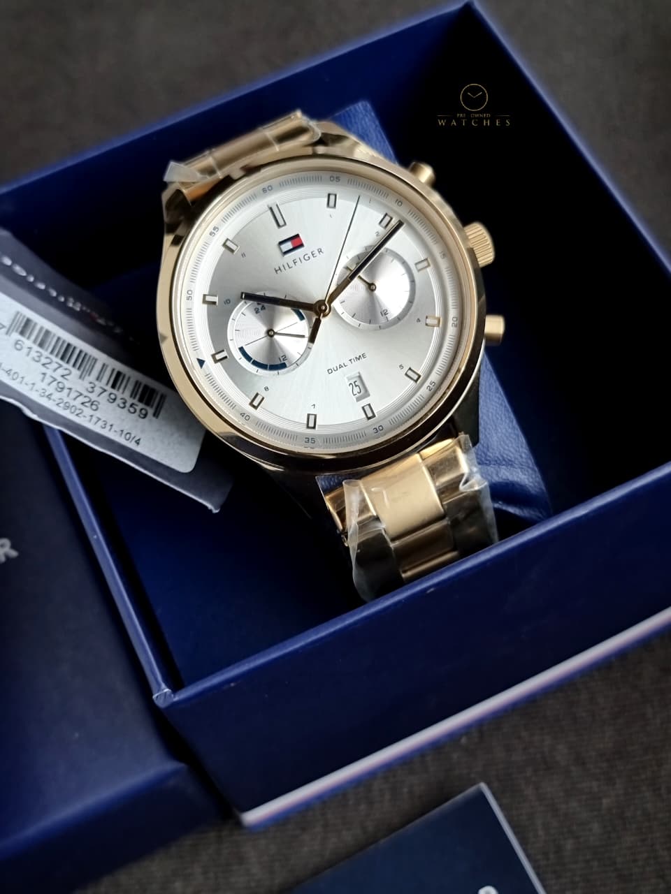 Tommy Hilfiger 1791726 Bennett Gold Steel Multi-function Men's Watch