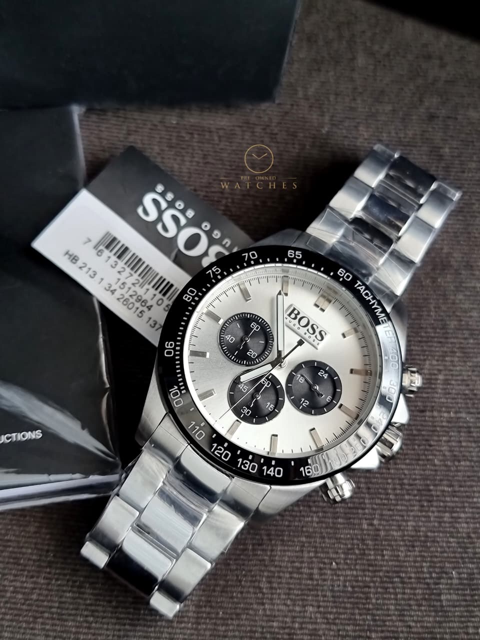 Men's Hugo Boss Chronograph Stainless Steel Watch 1512964