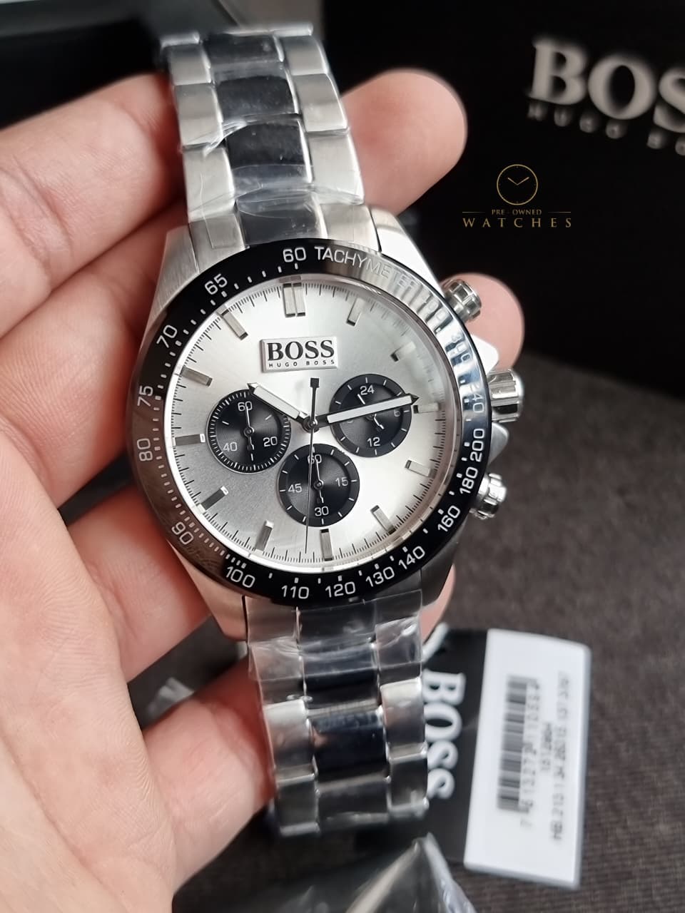 Men's Hugo Boss Chronograph Stainless Steel Watch 1512964