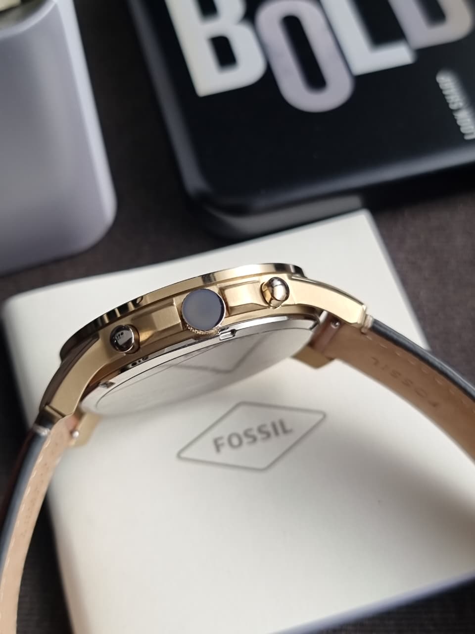 Fossil Analog Blue Dial Men's Watch-FS5268