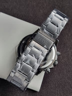 Fossil Men’s Chronograph Stainless Steel Grey Dial 45mm Watch BQ2491