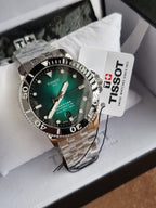 Tissot Seastar 1000 Powermatic 80 Green Gradient Dial Automatic Men's Watch 43mm – T120.407.11.091.01