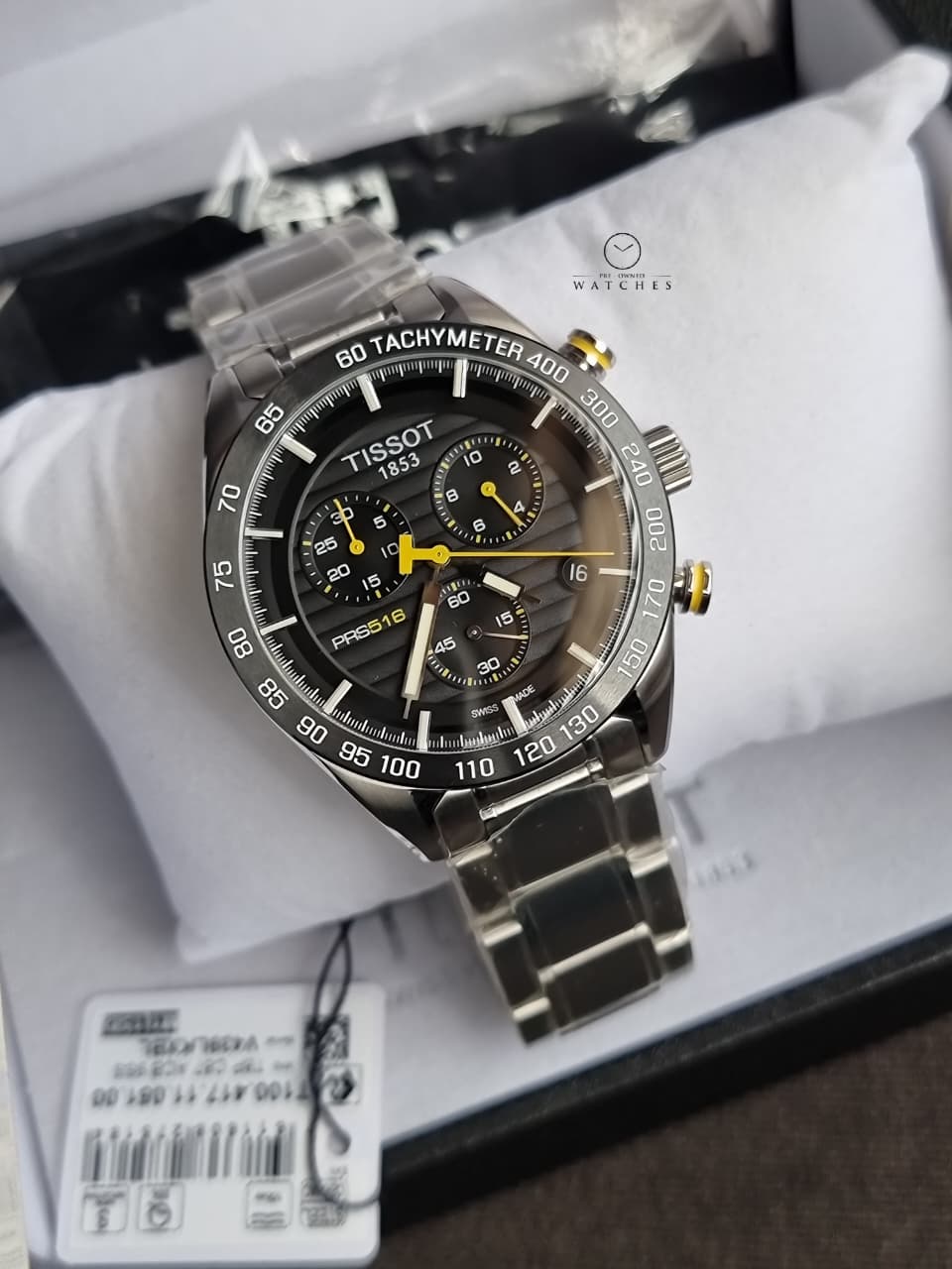 Tissot T100.417.11.051.00 PRS 516 Metal Band Men’s Watch