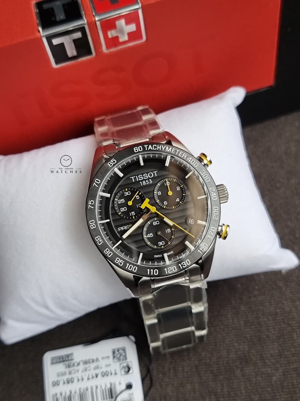 Tissot T100.417.11.051.00 PRS 516 Metal Band Men’s Watch