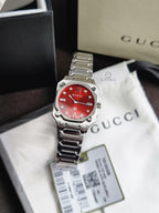 Gucci Women's YA166508 G-Flat 24mm Quartz