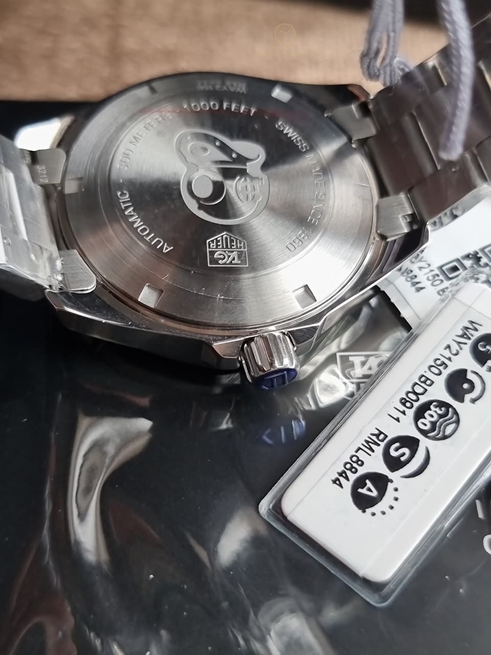 TAG Heuer - WAY2150.BD0911 Aquaracer 300M Calibre 5 40.5 Stainless Steel / Rose Gold / Silver / Bracelet