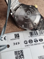 Tag Heuer Aquaracer Two-tone Stainless Steel White Mother of Pearl Dial Quartz Watch for Ladies- WBD1320.BB0320