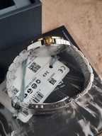 Tag Heuer Aquaracer Two-tone Stainless Steel White Mother of Pearl Dial Quartz Watch for Ladies- WBD1320.BB0320