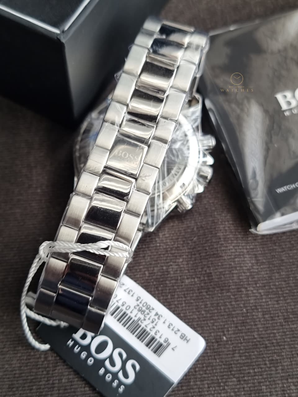 Hugo Boss Men’s Chronograph Quartz Stainless Steel 44mm Watch 1512962