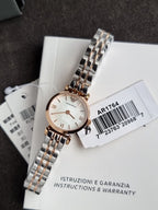 Emporio Armani Women’s Analog Stainless Steel Mother of Pearl Dial 22mm Watch AR1764