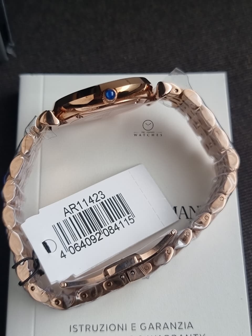 Emporio Armani Women’s Quartz Stainless Steel MultiColour Dial 32mm Watch AR11423