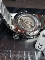 Tag Heuer Carrera Men’s Automatic Swiss Made Silver Stainless Steel Blue Dial 41mm Watch WAR201E.BA0723