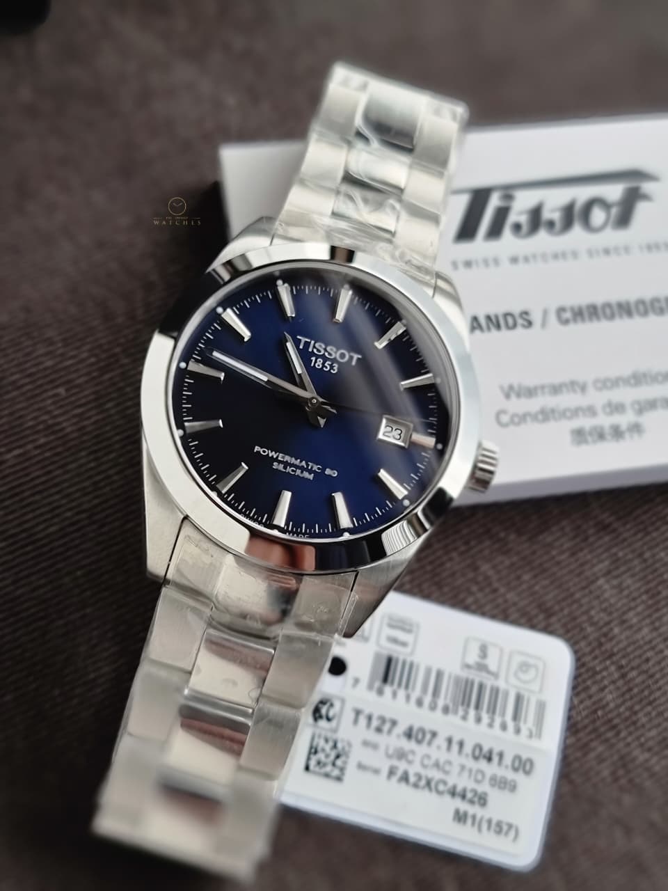 TISSOT GENTLEMAN POWERMATIC 80 SILICIUM T127.407.11.041.00
