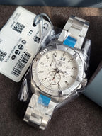 Tag Heuer Aquaracer Men’s Quartz Swiss Made Silver Stainless Steel Grey Dial 43mm Watch CAY1111.BA0927