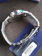 Tommy Hilfiger Men’s Quartz Two-tone Stainless Steel Blue Dial 45mm Watch 1791937