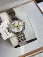 Versace Women’s Quartz Swiss Made Silver Stainless Steel Silver Dial 28mm Watch VET300621